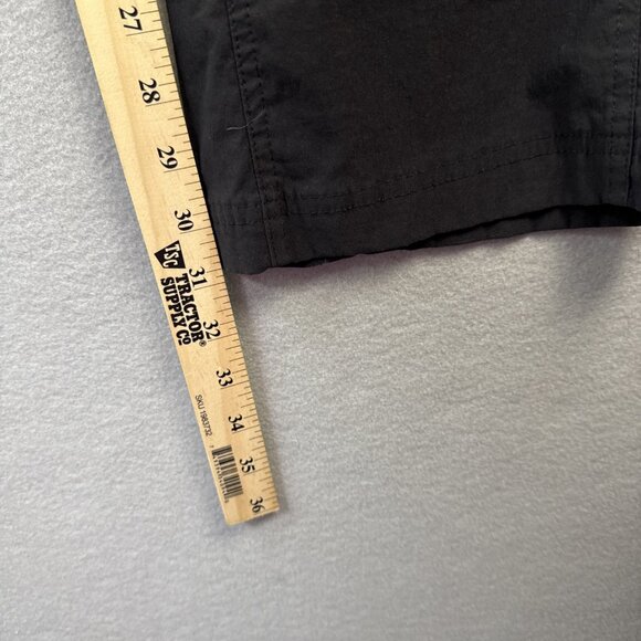 Eddie Bauer First Ascend Pants Mens 33x32 Black Cargo Stretch Hiking Camp Trail - Picture 8 of 15